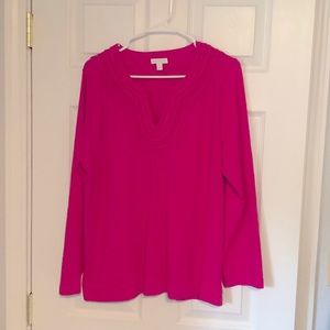 Charter Club Hot Pink Top